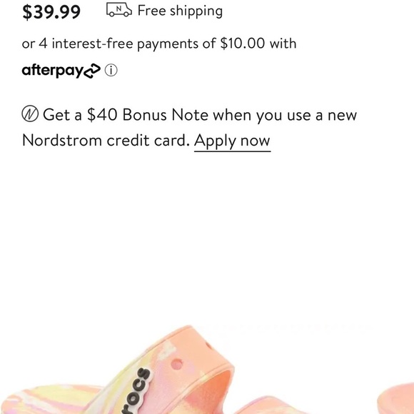 Crocs marbled slides, new, so comfy - Picture 7 of 8